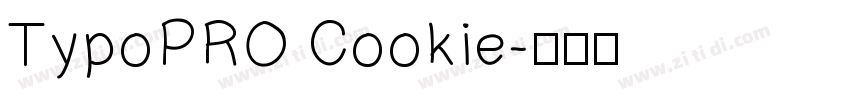 TypoPRO Cookie字体转换